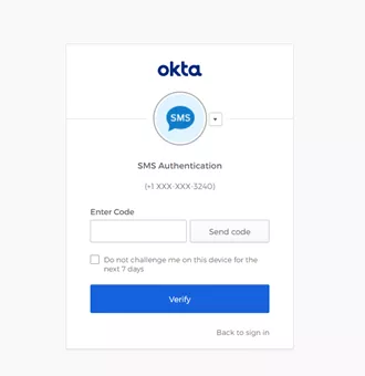 Okta 2-Factor Authentication