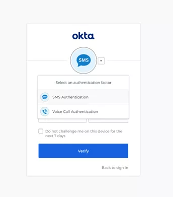 Okta Authentication